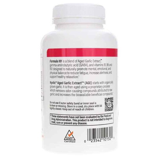 Kyolic Formula 101 Stress & Fatigue Relief, KYO
